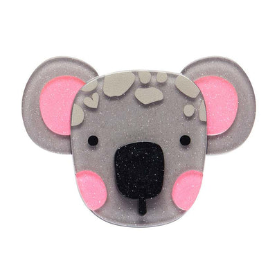 Keith the Koala brooch by Erstwilder from their 2023 Kasey Rainbow collection