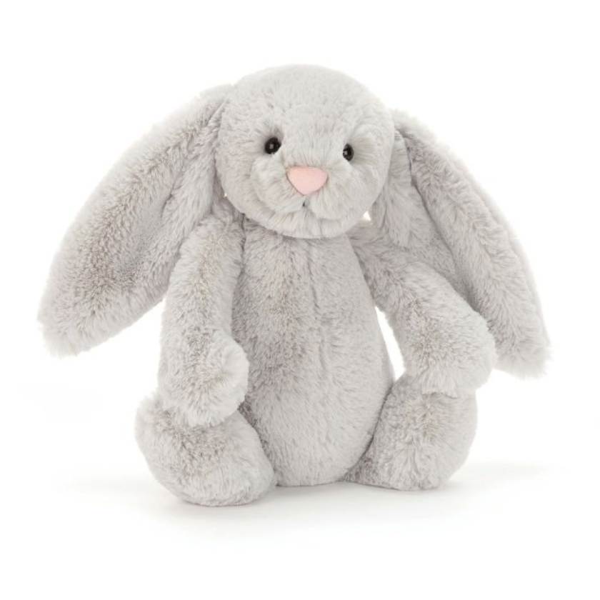  Bashful Silver Bunny シリーズ　M　三体 Jellycat Bashful Silver Bunny | Zebra Finch Style