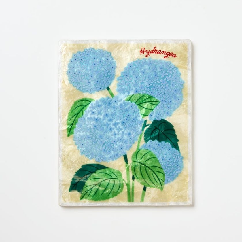 Jones and Co Market Wall Art Hydrangea | Zebra Finch Style