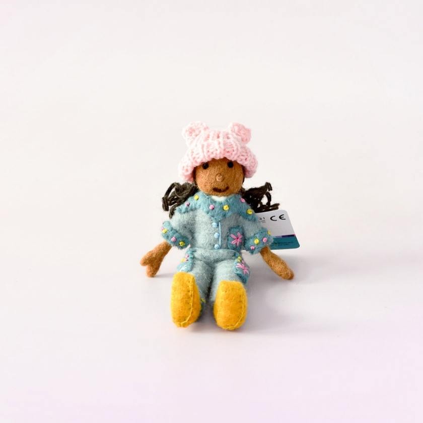 Tara Treasures ABC Play School - Felt Kiya Toy | Zebra Finch Style