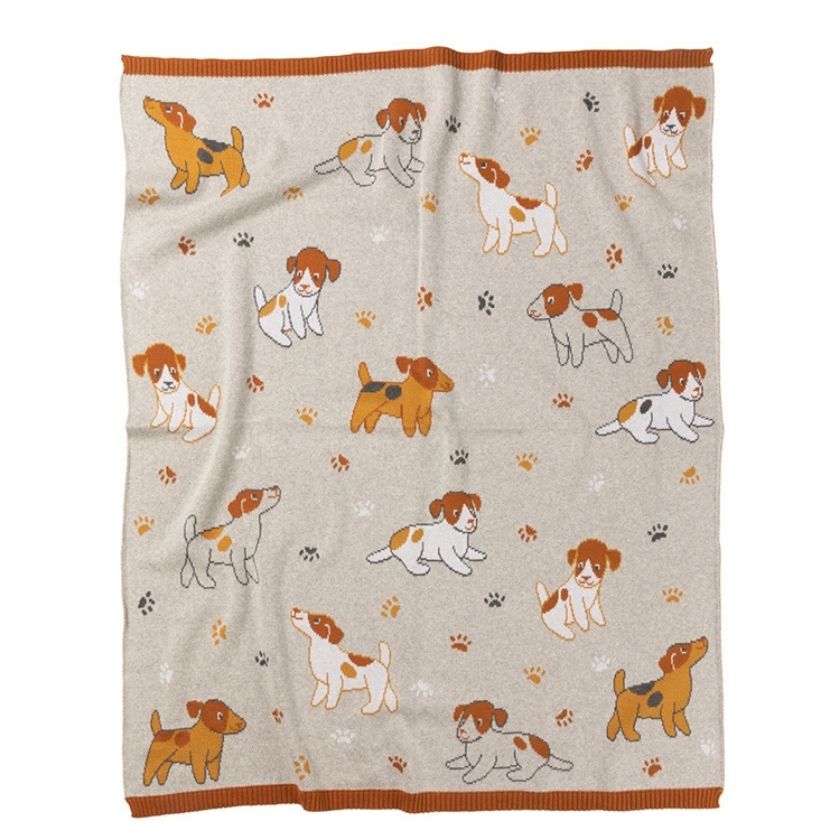 Indus Dog Baby Blanket 