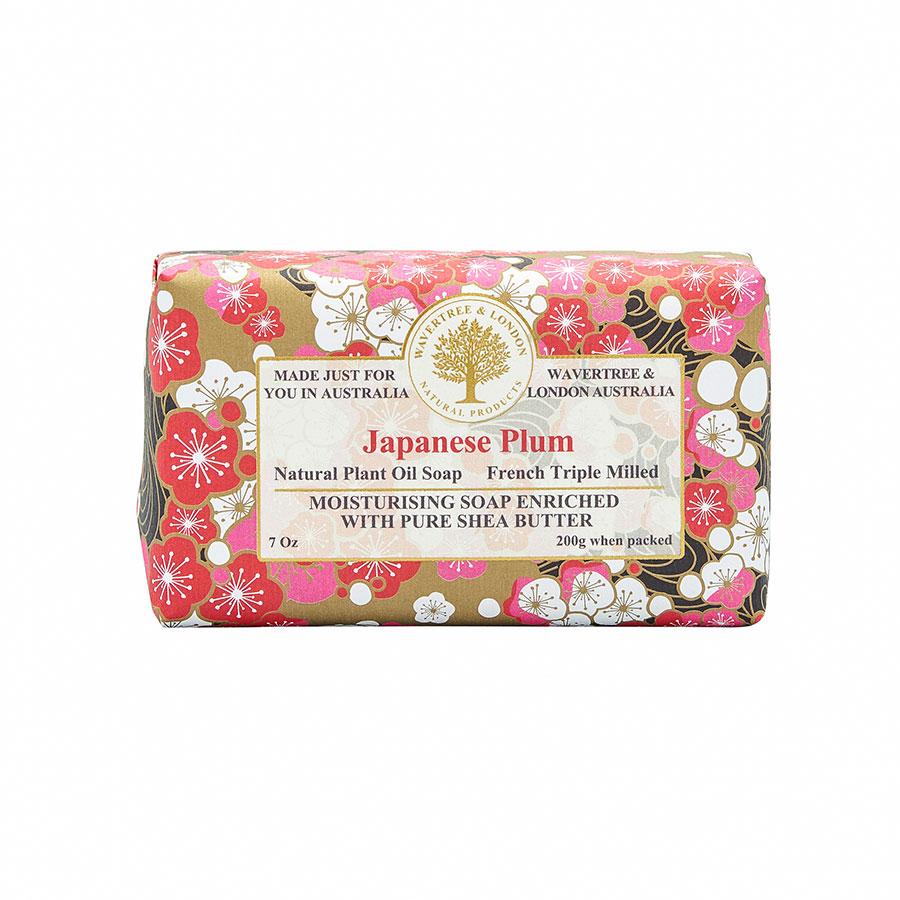 Japanese plum soap by Wavertree and London