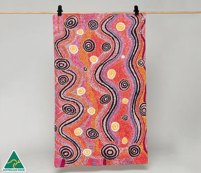 Alperstein design indigenous tea towel