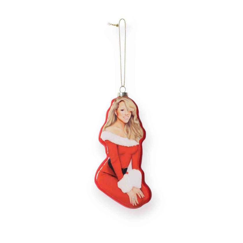 Decorative ornament of Mariah Carey by La La Land | Zebra FInch Style