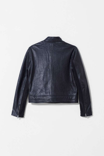 Blacker Lader Leather Jacket by Melbourne fashion label, Elk the Label