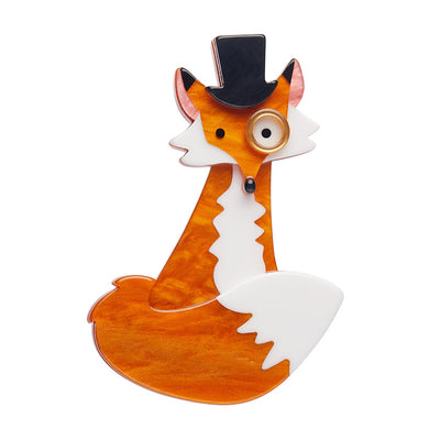 Felix the Fox Brooch by Erstwilder from their 2024 London Calling collection