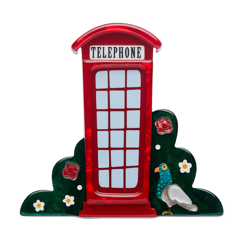 London Calling Brooch by Erstwilder from their 2024 London Calling collection