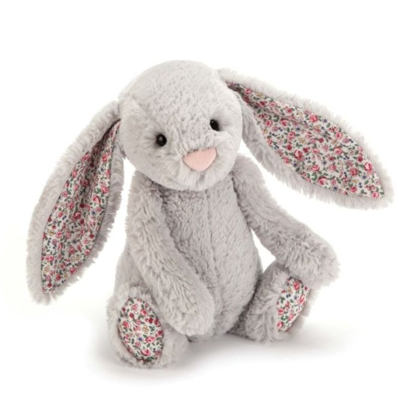 Bashful Blossom Jellycat in Silver