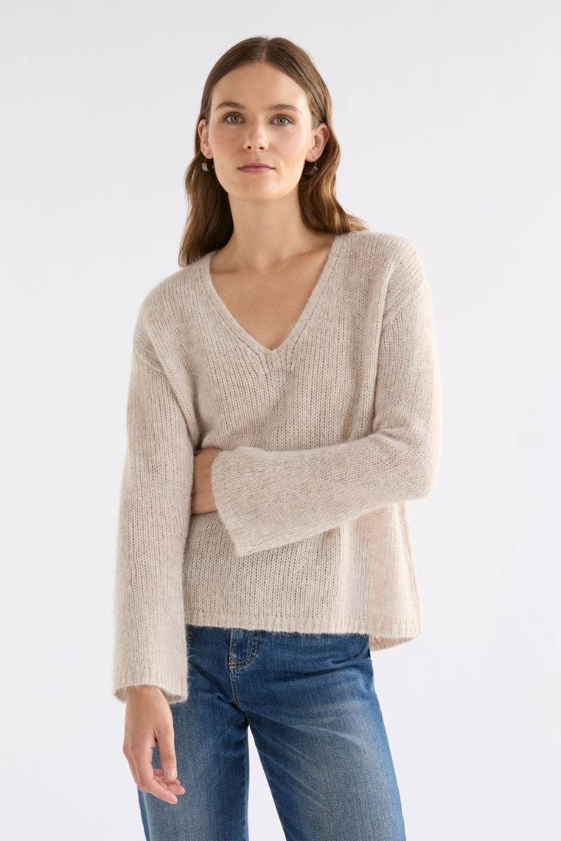 Elk the Label Anken Sweater in Ecru