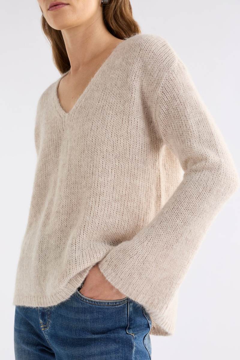 Elk the Label Anken Sweater in Ecru