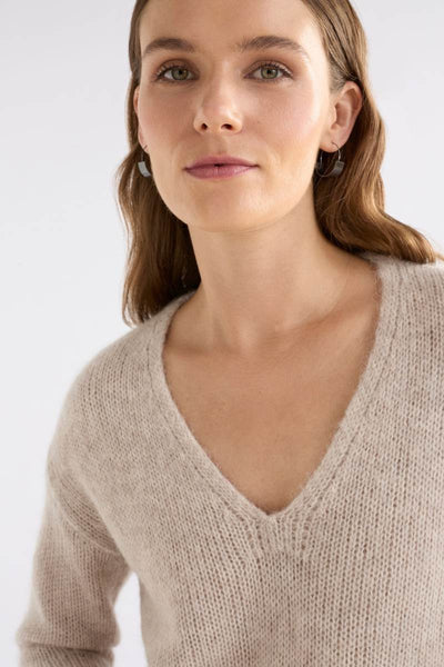 Elk the Label Anken Sweater in Ecru