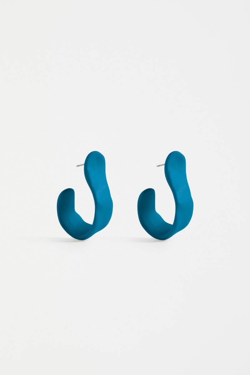 Elk the Label Ribb Earring in Teal