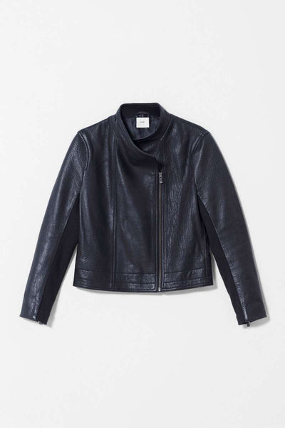 Blacker Lader Leather Jacket by Melbourne fashion label, Elk the Label