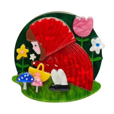 Erstwilder x Pete Cromer Fairytale brooch collection - Hoodwinked Brooch