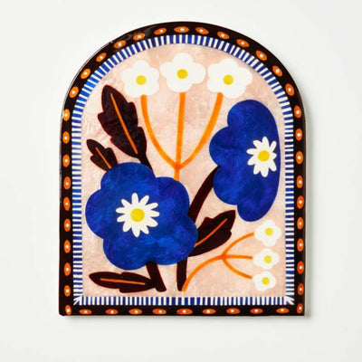 jones and Co Bloom Nouveau Pink Arch Wall Art