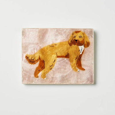 Cavoodle pup tile wall art by Jones and Co | Stockist a Zebra Finch Style