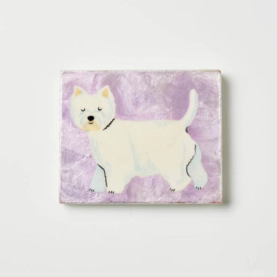Jones and Co Wall Art Pup Westie | Stockist at Zebra Finch in Newcastle