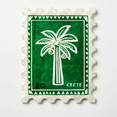 Jones and Co Sunroom Palm Stamp Wall Art