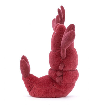 Side view of Love Me Lobster by Jellycat