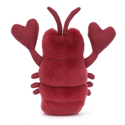 Back view of Love Me Lobster by Jellycat