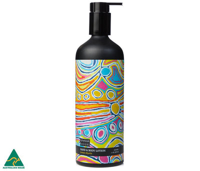 Lemon myrtle hand and body lotion by Alperstein Designs