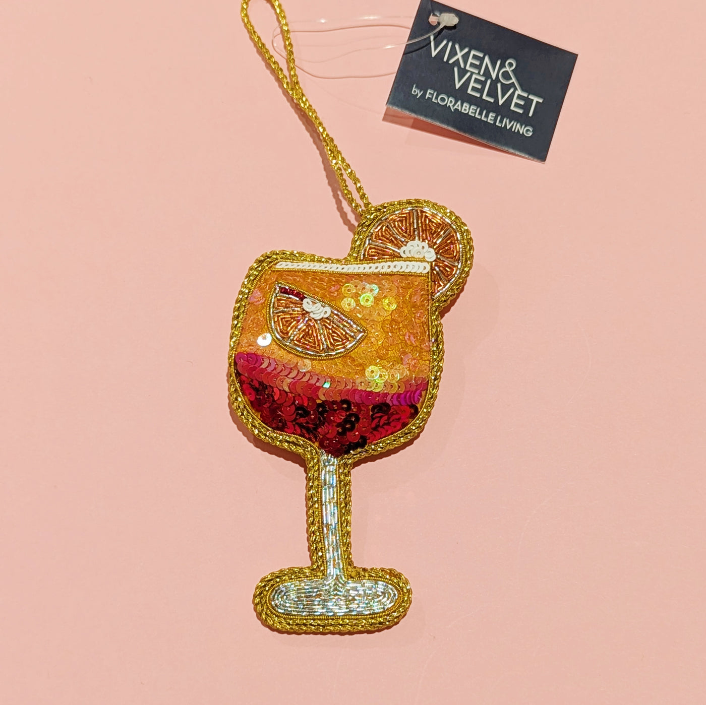 Sequin Spritz Decoration