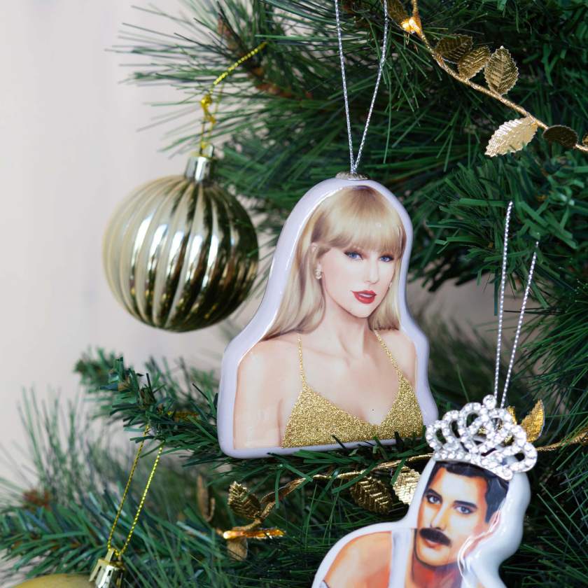 Princess of Pop Bauble of Taylor Swift by La La Land from their 2024 Christmas collection