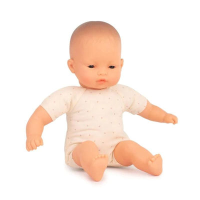Soft body doll miniland 32cm asian
