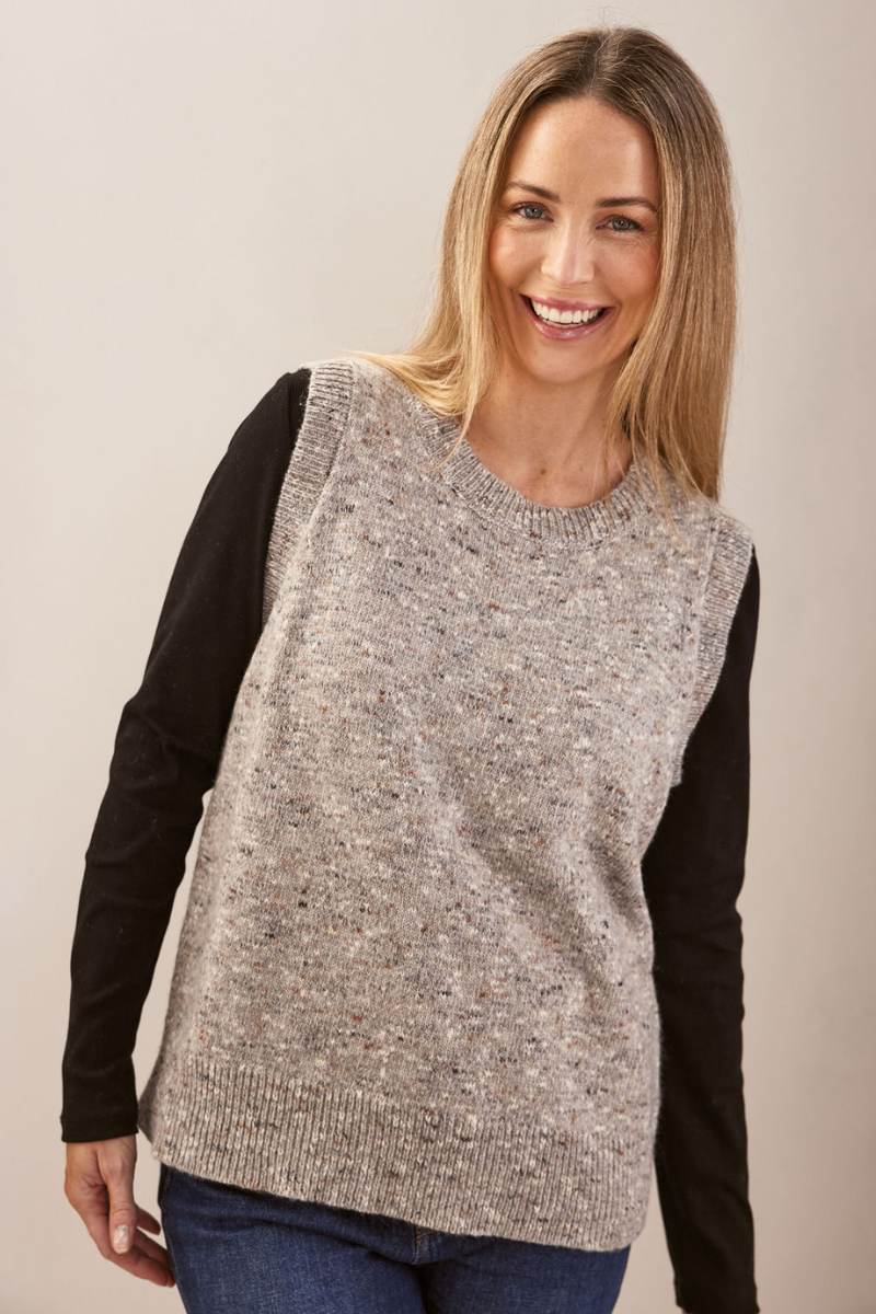 See Saw Oatmeal Vest 