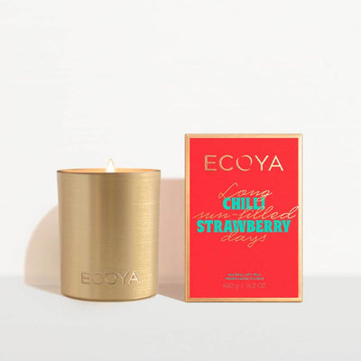 Chilli strawberry candle by Ecoya
