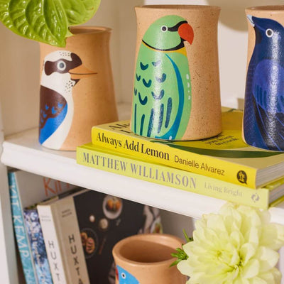 Aerial kookaburra vase by Jones and Co | Stockist at Zebra Finch Style in Newcastle, NSW