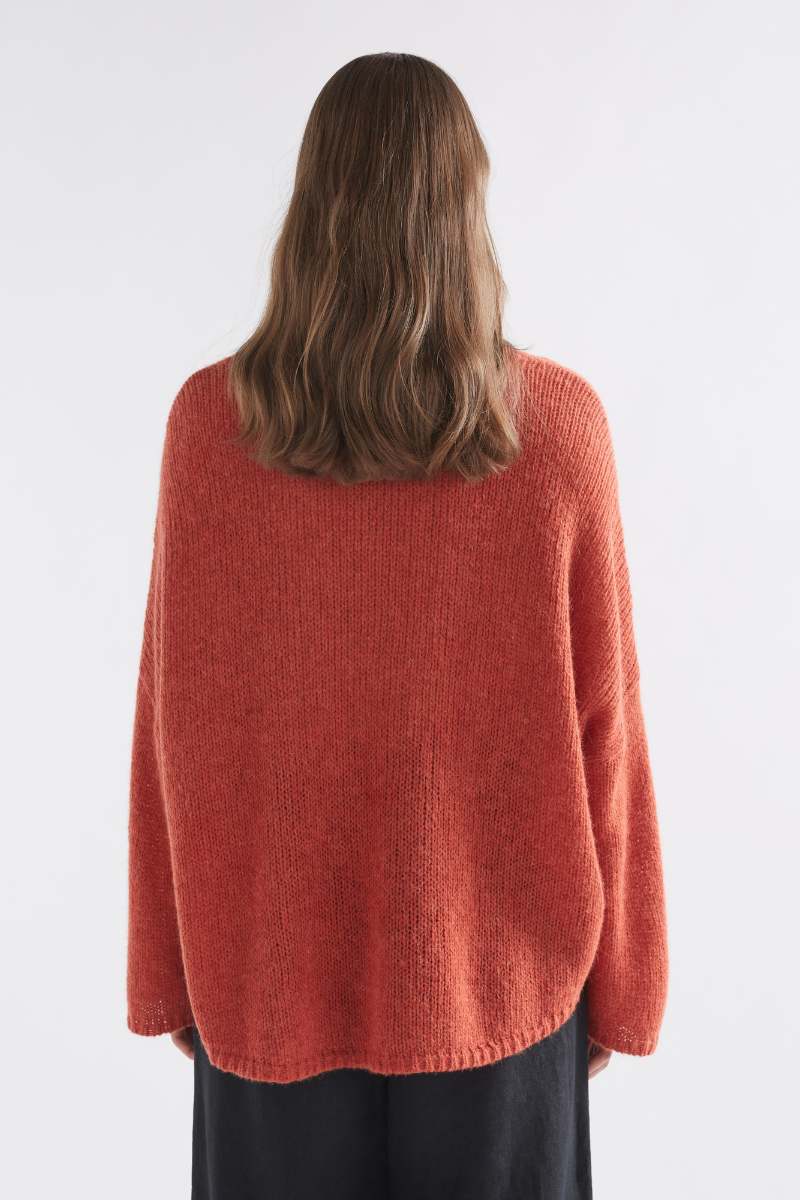 Agna Sweater in Sangria colour by Elk the Label