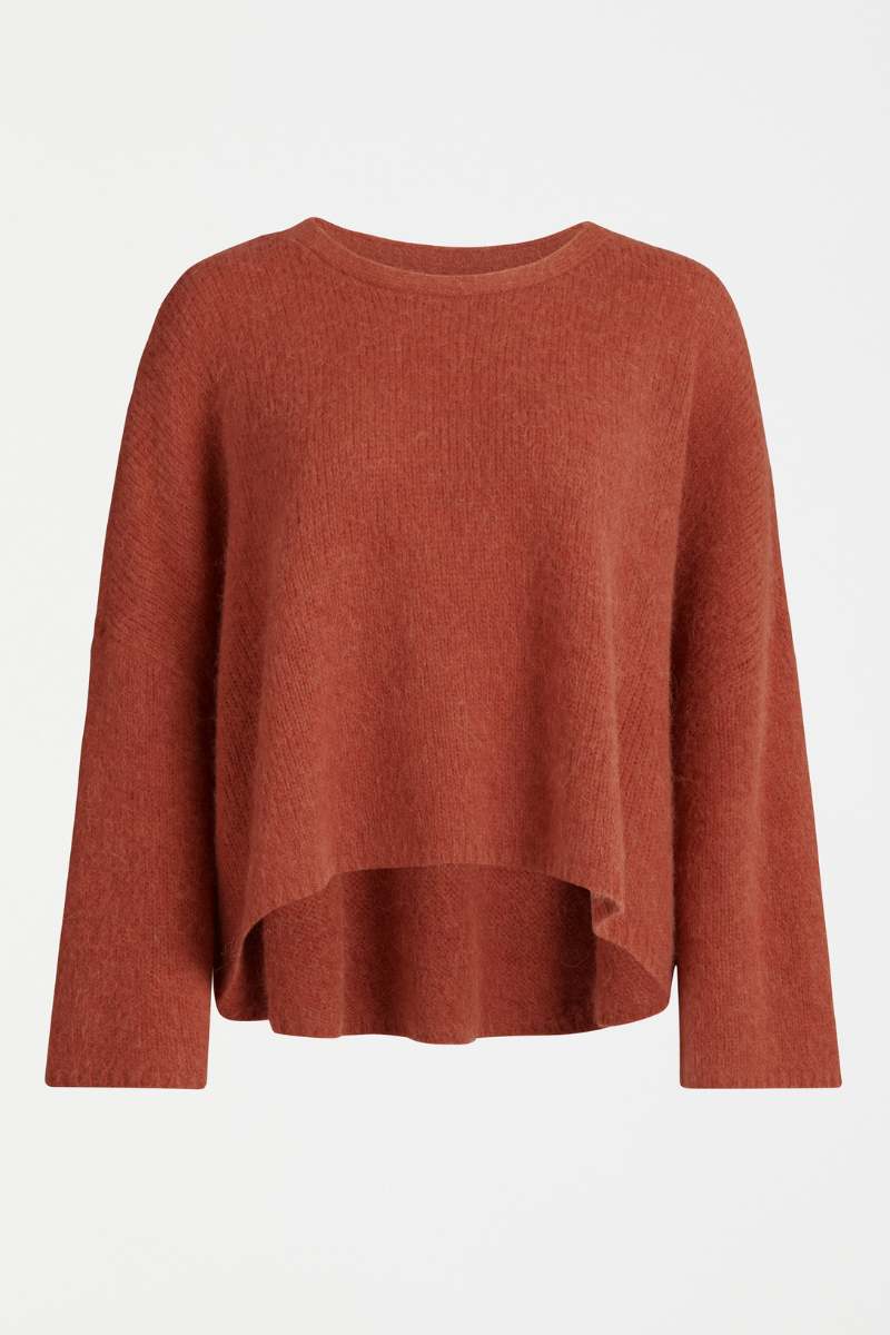 Agna Sweater in Sangria colour by Elk the Label