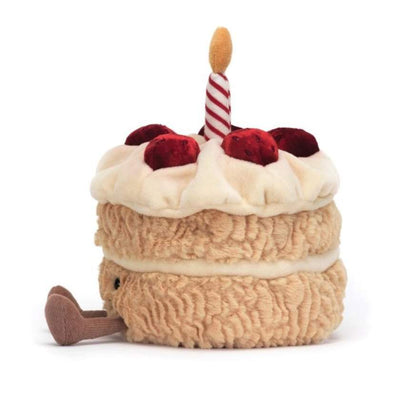Jellycat Amuseabes Birthday Cake Plush toy. Jellycat Stockist in Newcastle, NSW at Zebra Finch
