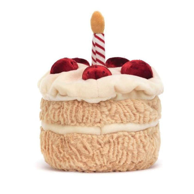 Jellycat Amuseabes Birthday Cake Plush toy. Jellycat Stockist in Newcastle, NSW at Zebra Finch