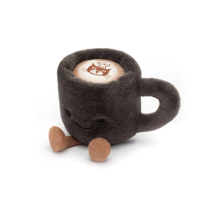 Amuseables Coffee Cup Jellycat Plush | Jellycat Stockist in Newcastle, NSW Australia