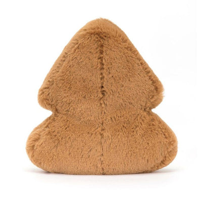 Plush gingerbread cookie toy with a smiley face on a white background by Jellycat | Jellycat Stockist at Zebra Finch in Newcastle, NSW