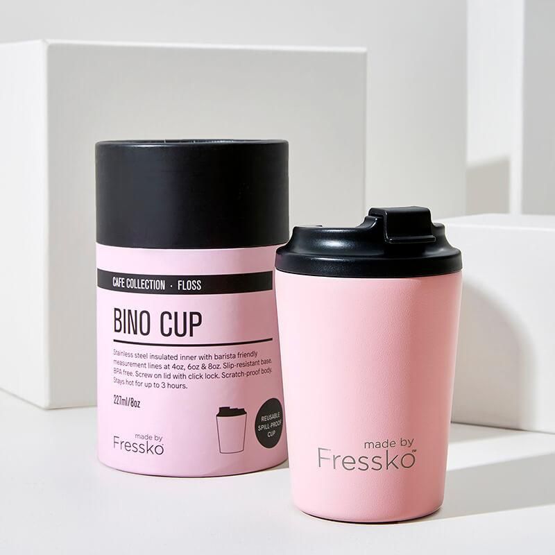 Bino Made by Fressko resuable cup in floss colour - 8oz