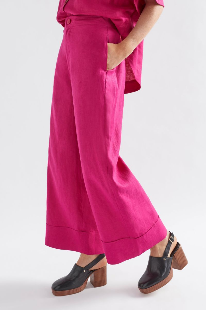 Bright Pink Anneli Light Pants by Elk the Label