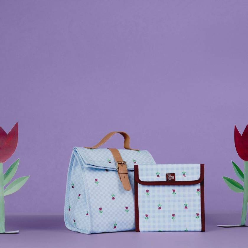 Buy Myself Flowers Lunch Satchel by The Somewhere Co | Stockist at Zebra Finch Marketown and Kotara