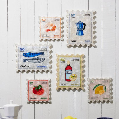 Pomodoro Stamp Wall Art by Jones and Co