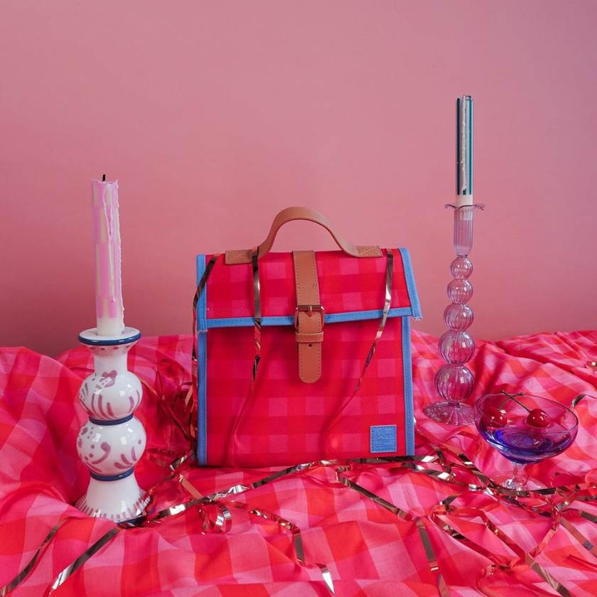 Cherry Pie Lunch Satchel by The Somewhere Co | Stockist at Zebra Finch Marketown and Kotara