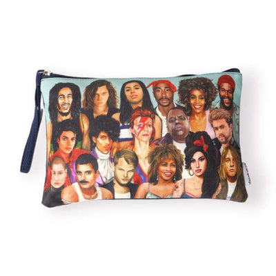 Clutch purse with Tribute Artists Music Edition by La La Land