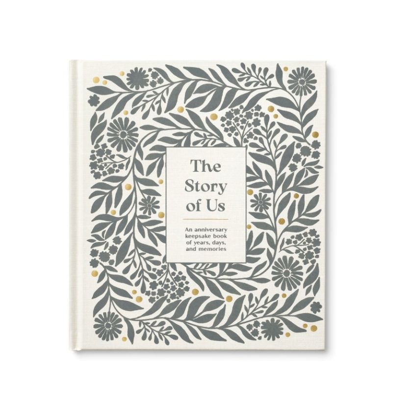 The Story Of Us Anniversary Keepsake Fill In Book by Compendium