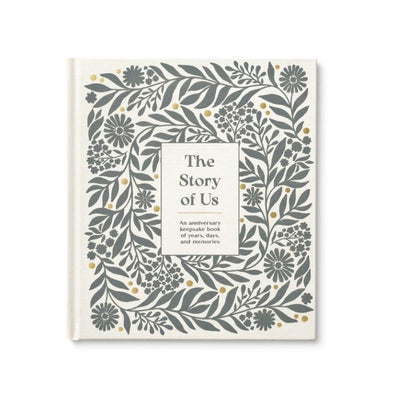 The Story Of Us Anniversary Keepsake Fill In Book by Compendium