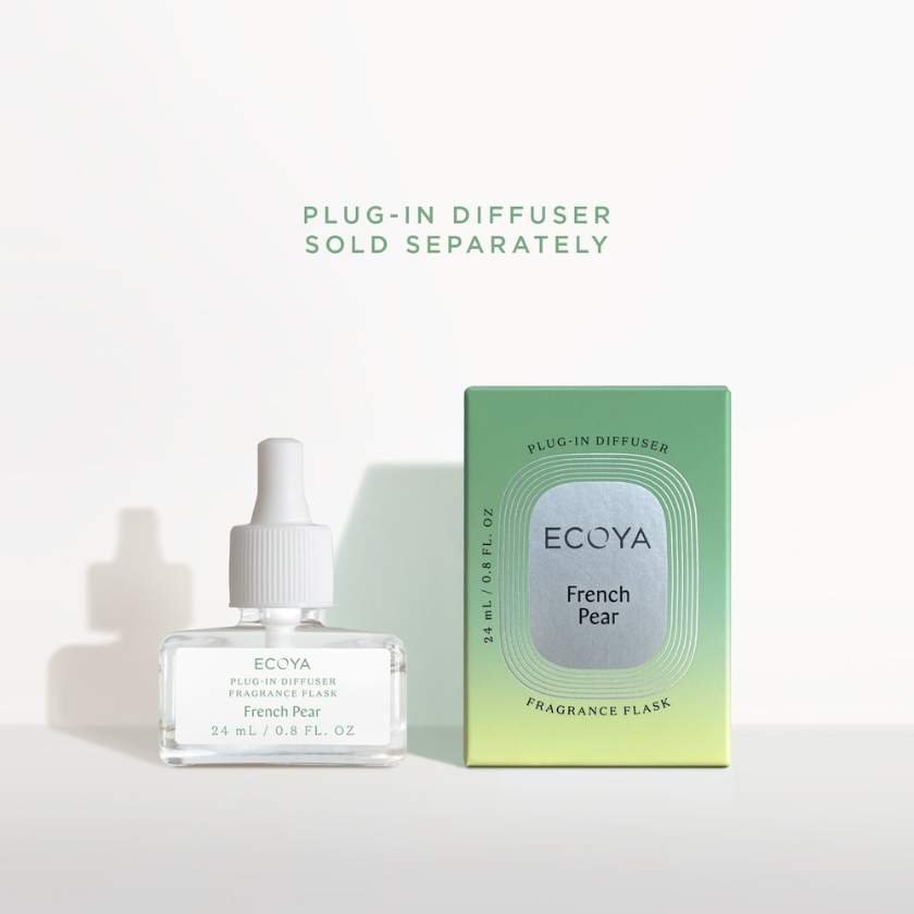 Ecoya French Pear Fragrance Pod for Plug in Diffuser | Ecoya Stockist in Newcastle, NSWEcoya Guava and Lychee Car Diffuser | Ecoya Stockist in Newcastle, NSW