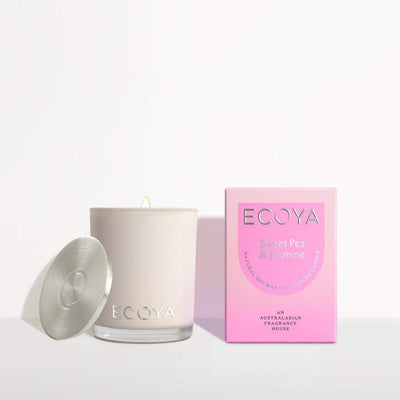 Ecoya Sweet pea and jasmine mini candle | Ecoya Stockist in Newcastle, NSW