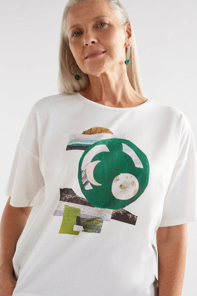 Elk the Label Ero Tee in Luna Print