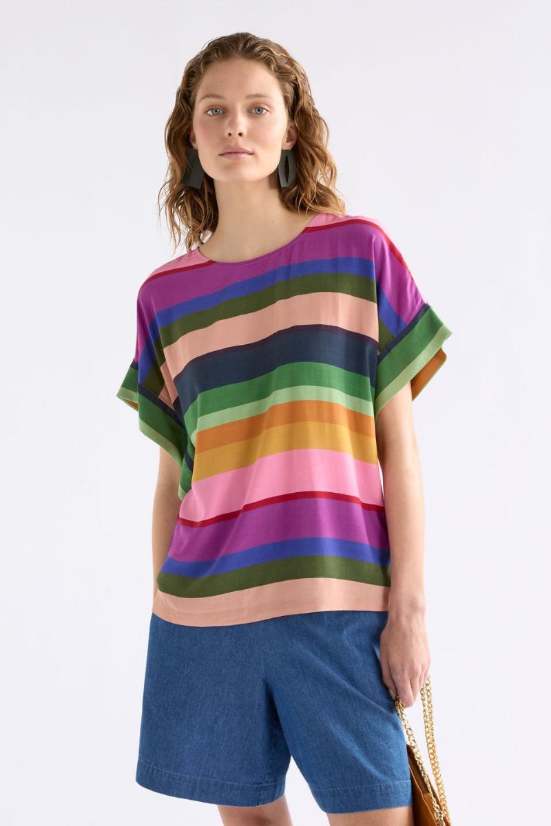 Elk the Label Lysbro Top in Lysbro Print