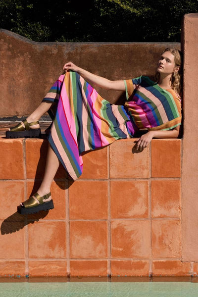 Elk the Label Lysbro Top in Lysbro Print